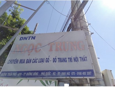 Phú Quốc - Kiên Giang: DN tư nhân Ngọc Trung đầu độc môi trường