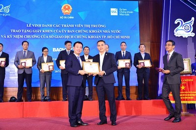 Bảo Việt được ghi nhận vì những đóng góp cho thị trường chứng khoán