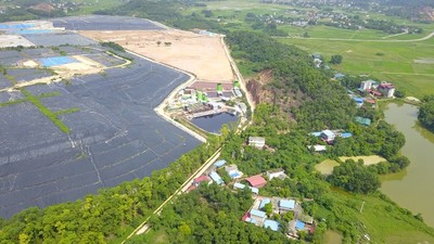 Kiểm điểm trách nhiệm chậm tiến độ GPMB DA mở rộng bãi rác Nam Sơn