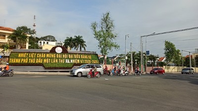 Thành phố Thủ Dầu Một dành khu đất “vàng” 6.200m2 làm công viên