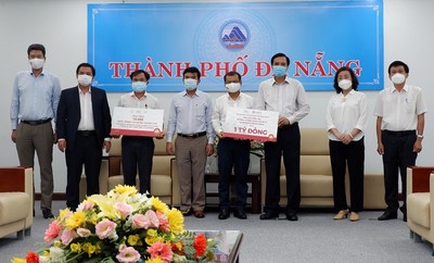 Tập đoàn BRG và SeABank ủng hộ Đà Nẵng 1 tỷ đồng chống Covid-19
