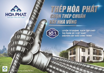 Thép Hòa Phát được chọn trong DA cải tạo đường băng sân bay Nội Bài