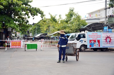Xử lý rác thải khu cách ly, phong tỏa tại tỉnh Quảng Nam