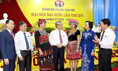 Đại hội đảng bộ cấp trên cơ sở tỉnh Yên Bái