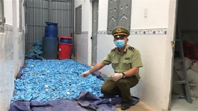 Phối hợp điều tra, xử lý 47 tấn rác thải y tế tại Bình Dương