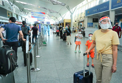 Đà Nẵng đề nghị mở chuyến bay đưa 600 người về TP.HCM