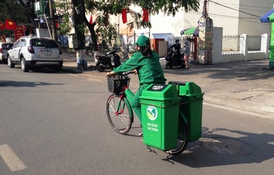 Hải Phòng: Thu gom xử lý rác thải, đảm bảo mỹ quan đô thị thành phố