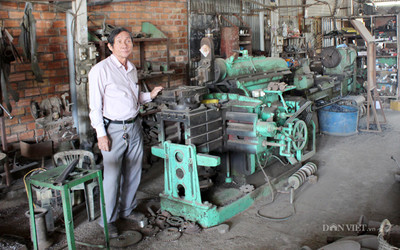 Tây Ninh: Kỹ sư làng sáng chế hàng loạt máy nông nghiệp