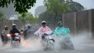 Dự báo thời tiết ngày 8/9: Các tỉnh Bắc Bộ có mưa to đến rất to