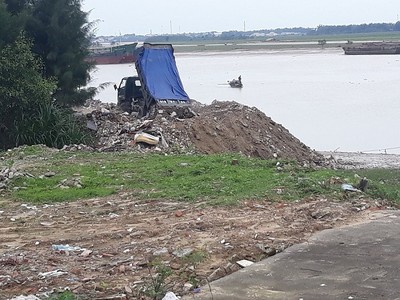 TP Vinh (Nghệ An): “bài toán” rác thải xây dựng vẫn chưa có lời giải