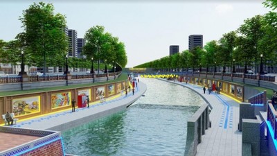Đề xuất cải tạo sông Tô Lịch thành công viên Lịch sử - VH - Tâm linh