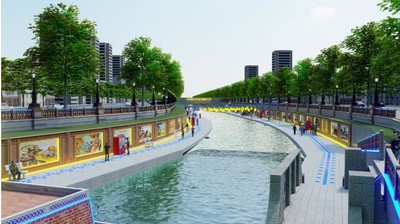 Doanh nghiệp muốn biến sông Tô Lịch thành công viên là ai?