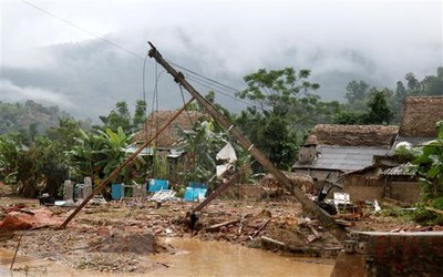 Lào Cai: Mưa lớn gây thiệt hại lớn về tài sản, ngập úng nhiều nơi