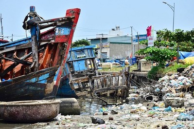 Quảng Ngãi: Ô nhiễm môi trường ven biển