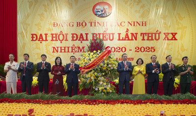 Bắc Ninh: Đại hội bầu cử Ban Chấp hành Đảng bộ nhiệm kỳ 2020-2025