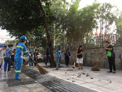Urenco tổ chức lễ ra quân tổng vệ sinh môi trường Thành phố Hà Nội