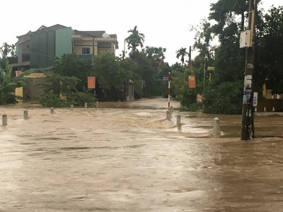 Quảng Nam: Vỡ đập thủy lợi sức chứa gần 800.000m3