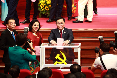 Đồng chí Vương Đình Huệ tái đắc cử Bí thư Thành ủy Hà Nội