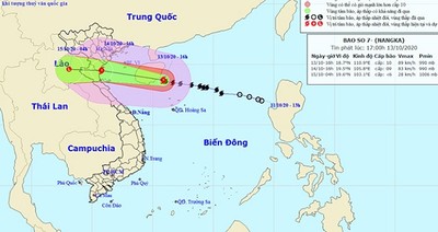 Thanh Hóa: Ra công điện khẩn ứng phó với cơn bão số 7 (Nangka)
