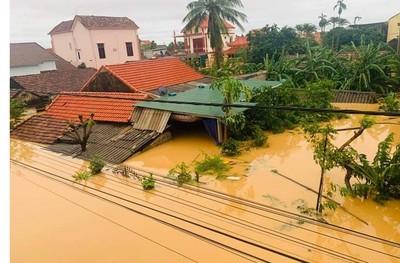 Quảng Bình: Yêu cầu khẩn trương khắc phục hậu quả do mưa lũ