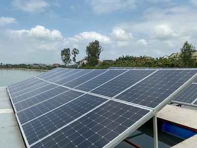 Đưa điện mặt trời nổi thành công nghệ mới của năng lượng tái tạo