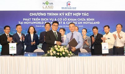 Tập đoàn Novaland và BVĐH Y Hà Nội hợp tác phát triển DV, CSYT