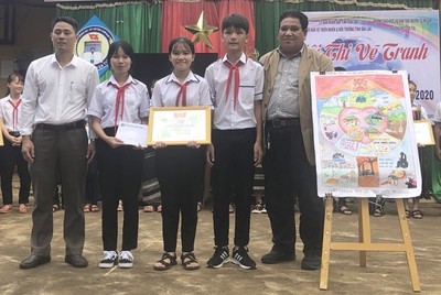 Đắk Lắk: 1.000 học sinh tham gia Hội thi vẽ tranh bảo vệ môi trường