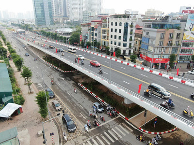 Hà Nội đề xuất xây dựng nút giao thông Hoàng Quốc Việt và Cổ Nhuế
