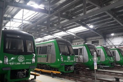 Bắt đầu vận hành thử đường sắt đô thị Cát Linh - Hà Đông