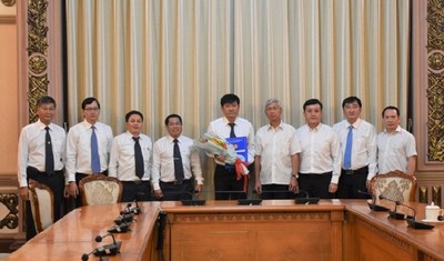 Bổ nhiệm Tổng giám đốc Tổng công ty Cấp nước Sài Gòn (SAWACO)