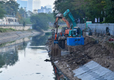 Đẩy nhanh dự án Nhà máy nước thải Yên Xá, làm sạch sông Tô Lịch
