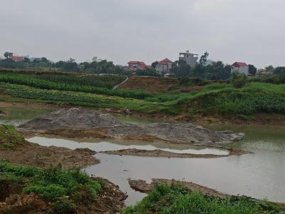 Tam Dương – Vĩnh Phúc: Lập dự án “bò sữa” để hút…cát?