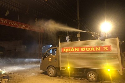Gia Lai: Quân đoàn 3 hỗ trợ thị xã Ayun Pa chống dịch