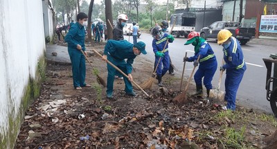 Hàng ngàn hộ dân ra quân tổng dọn vệ sinh môi trường phường Hòa An