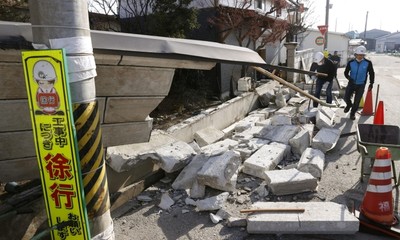 Động đất Nhật Bản gợi ký ức đau thương về thảm họa 2011