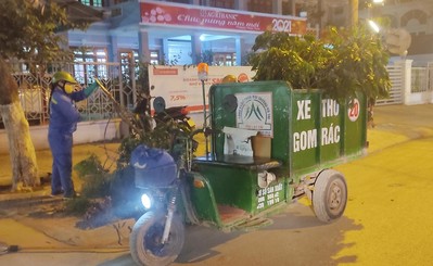 Lào Cai: Thu gom rác sinh hoạt sau Tết