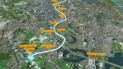Đề xuất xây hầm chống ngập kết hợp cao tốc ngầm dọc sông Tô Lịch