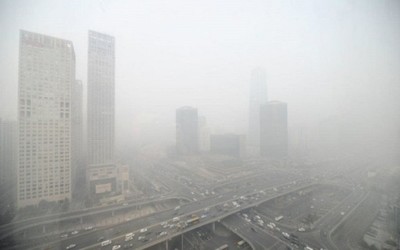 Sương mù bao phủ Hà Nội làm gia tăng ô nhiễm không khí