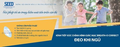 Kính áp tròng Breath-O Correct chính thức có mặt tại Việt Nam