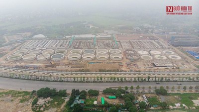 Toàn cảnh tiến độ dự án nhà máy xử lý nước thải 16 nghìn tỷ ở Hà Nội