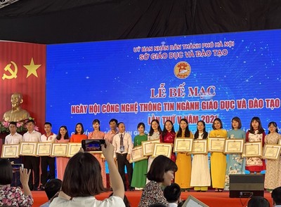 Trường TH Kim Đồng đạt giải cao tại Ngày hội CNTT ngành GDĐT Hà Nội