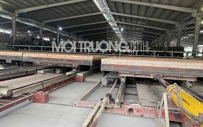 Nghệ An: Nhà máy trăm tỷ hoạt động “chui” sản xuất gạch trái phép