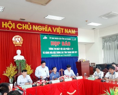 24 tỉnh thành tham gia ngày hội Sản phẩm OCOP tại TP. Châu Đốc