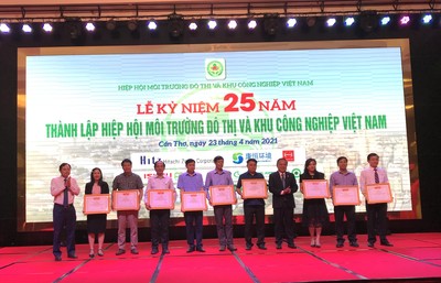 Hiệp hội Môi trường Đô thị &KCN Việt Nam kỷ niệm 25 năm thành lập
