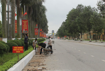 Bắc Ninh: Chỉnh trang đô thị thị trấn Gia Bình đạt 70% khối lượng