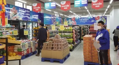 Trứng gà sạch Hòa Phát đã vào hàng loạt siêu thị