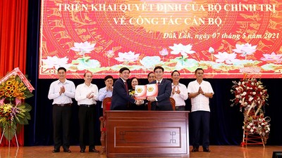 Công bố tân Bí thư Tỉnh ủy Đắk Lắk