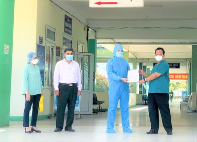 Bệnh nhân mắc Covid-19 đầu tiên ở Đà Nẵng được xuất viện