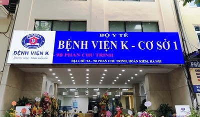 Bệnh viện K gỡ phong toả cơ sở Phan Chu Trinh và Tam Hiệp