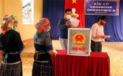Yên Bái : 99,96% cử tri đi bầu cử